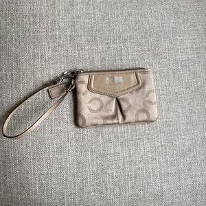 Coach wristlet